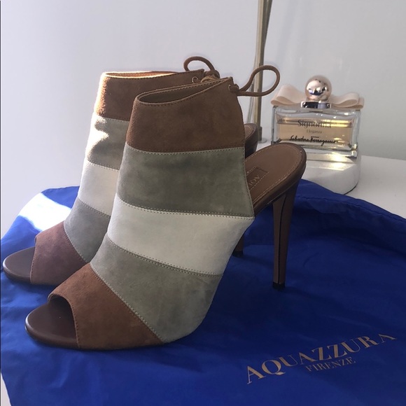 Aquazzura Shoes - Aquazzura Suede & Leather heels